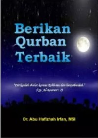 BERIKAN QURBAN TERBAIK